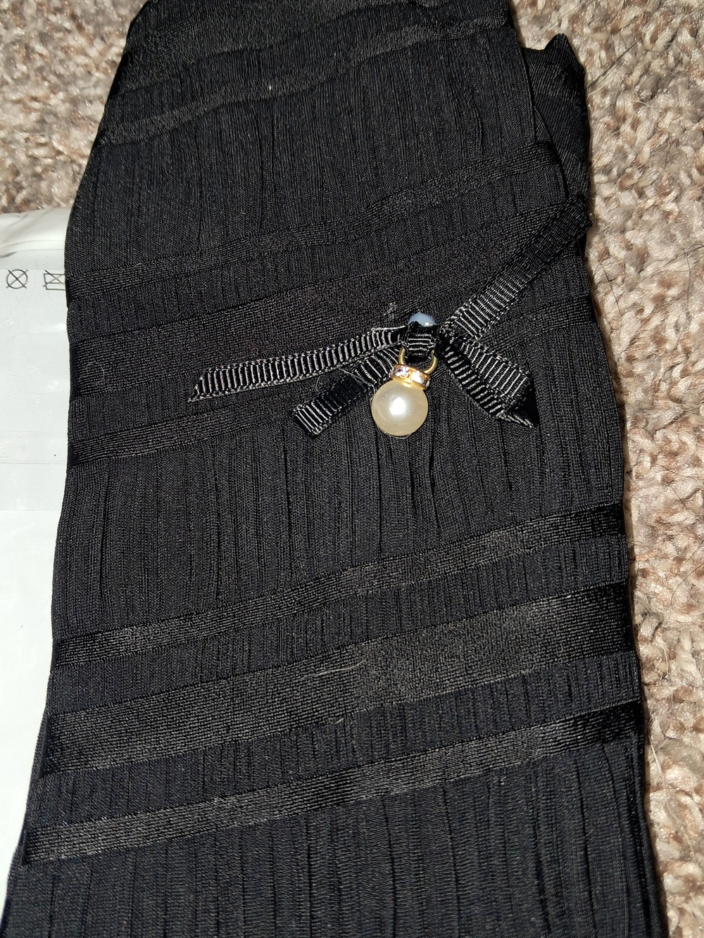 Womens Black Arm Sleeves - Picture 2 of 2
